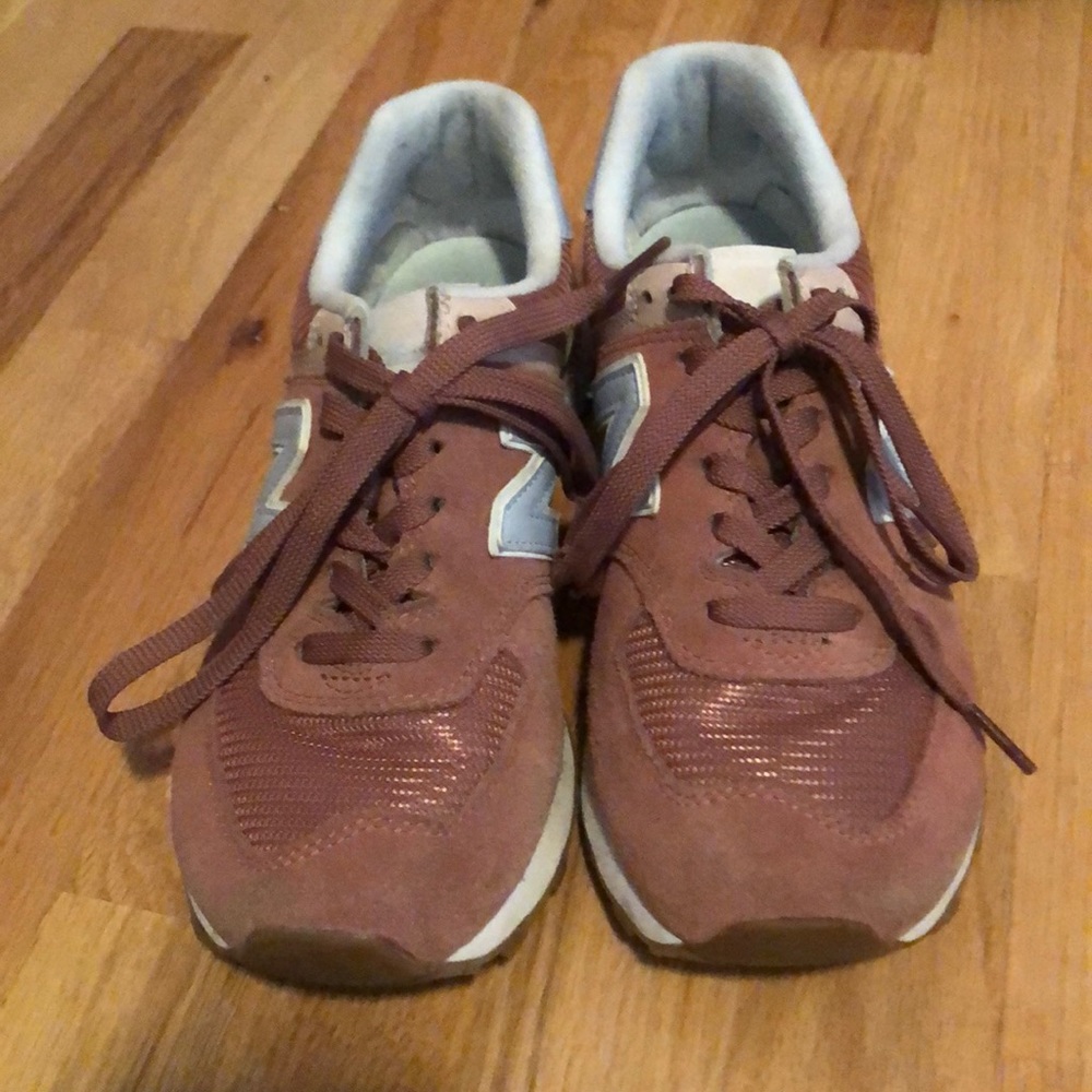 Pink New Balance Classics 574 size 8.5.